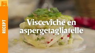 Visceviche en aspergetagliatelle [upl. by Ratcliff]