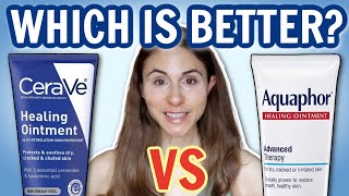 CERAVE VS AQUAPHOR 🤔 WHICH ONE IS BETTER DERMATOLOGIST DrDrayzday [upl. by Karissa]