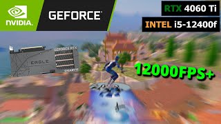 INSANE Fortnite Performance RTX 4060 Ti  i512400f Benchmark [upl. by Notsua926]