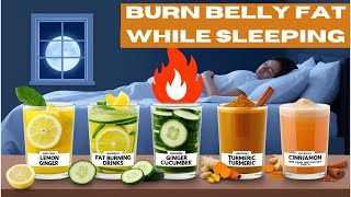 5 Drinks to Burn Belly Fat While You Sleep shorts [upl. by Halle490]