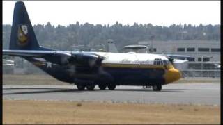 Blue Angels Fat Albert Unleashing the Power of C130 Hercules  MindBlowing Aerial Showcase [upl. by Alvar]