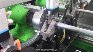 Automatic tube chamfer machine [upl. by Larrie659]