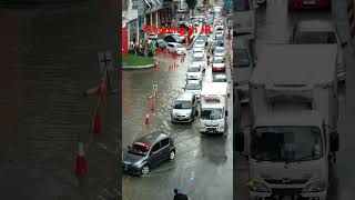 flooding johorbahru malaysia [upl. by Ahsiugal101]