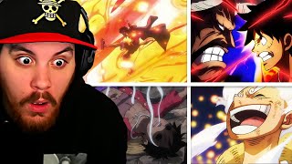 One Piece  Luffy vs Kaido Full Fight Reaction [upl. by Maillliw]