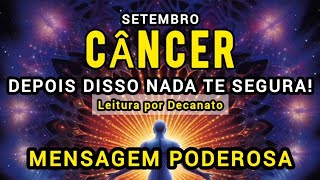 🦀CÂNCER  Setembro📍A ESPIRITUALIDADE QUER TE DAR UM RECADO💫 tarot signocancer [upl. by Ail]