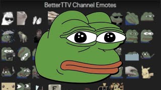 How to use BetterTTV Emotes for TWITCH with Bttv Emote List [upl. by Cowles]