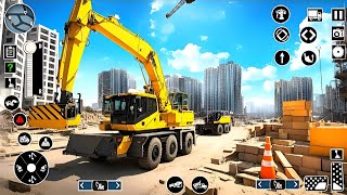 City JCB Construction Car Transport in Lorry Android Gameplay [upl. by Nirik]