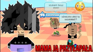 MAMA PRZYŁAPAŁA SWOJĄ CÓRKĘ NA BLOCKSTARPLANET  😳 [upl. by Chrissa862]