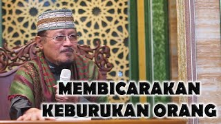 MEMBICARAKAN KEBURUKAN ORANG  Prof Dr KH Ahmad Zahro MA alChafidz [upl. by Towland]