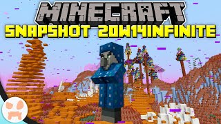 The INFINITE  LAST MINECRAFT SNAPSHOT  Minecraft Infinite Update Snapshot 20w14infinite [upl. by Temhem]