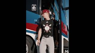 Troy Baseball Arrival in Jackson TN [upl. by Ybrek]