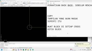 Cara Cepat Memasukkan Gambar Cross Kedalam Etiket  Kop Dengan Autlisp [upl. by Garvin]