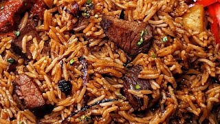 How To Prepare PilaoRice and Beef  Pilau Recipe [upl. by Julis]