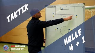 MFS Spielaufbau Hallentaktik 41 [upl. by Rifkin]