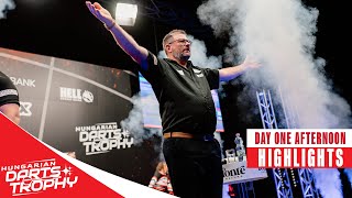 ALL EYES ON BUDAPEST  Day One Afternoon Highlights  2024 Hungarian Darts Trophy [upl. by Settle]