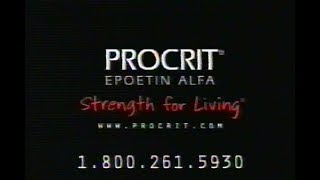 Procrit Epoetin Alfa 2001 [upl. by Odnumyar]