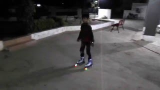 skate stuntNikon Coolpix L340 NIGHT VIDEO TEST [upl. by Tloh]