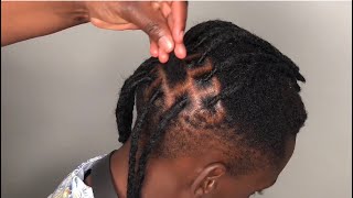 Artificial Dreadlocks Instant For Men Short Hair [upl. by Ecad398]