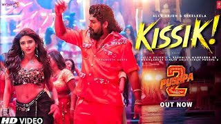 pushpa 2 kissik song released  sreeleela dance performance  alluarjun Mass dance [upl. by Assetniuq]