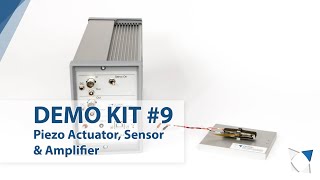 Piezo Actuator Sensor amp Amplifier – Demo Kit 9 [upl. by Steady]