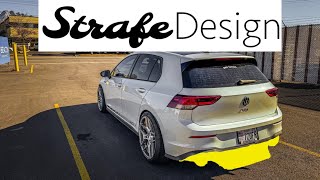 MK8 GTI STRAFE DESIGN REAR DIFFUSER [upl. by Alfredo]