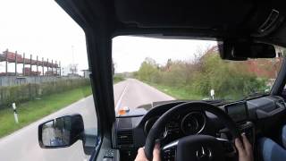 Acceleration in the Mercedes Benz G500 Squared [upl. by Atnauqahs]