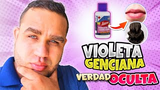 VIOLETA DE GENCIANA PARA EL CABELLO  PARA MATIZAR  PARA LA BOCA  PARA PERROS  HERIDAS ABIERTAS [upl. by Feinstein115]