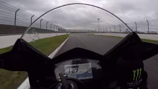 When you think you are fastand then Valentino Rossi pass you like a boss WET and COLD track [upl. by Ramsey165]