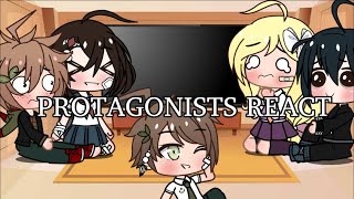 Protagonists React to Antagonists TikToks  MAJOR DANGANRONPA SPOILERS  12 [upl. by Lednew745]