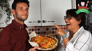 Recette  Invitée  La quiche Ricotta Epinard Truite fumée feat Nadia Seguir EDMV [upl. by Einreb]