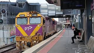 8865 departing Footscray Melbourne [upl. by Attenaz660]