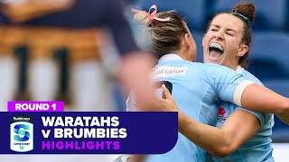 NSW Waratahs v Brumbies Highlights  Round 1  Super Rugby Womens 2024 [upl. by Winchell693]