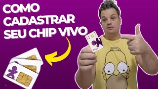 Como cadastrar o chip da vivo [upl. by Nyahs78]