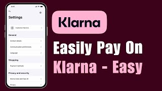 How to Pay on Klarna  Steps to pay on Klarna [upl. by Harned339]