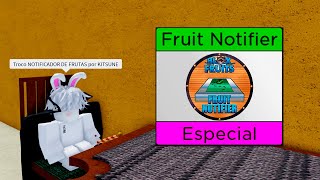 O QUE AS PESSOAS OFERECEM PELO NOTIFICADOR DE FRUTAS  Roblox Blox Fruits [upl. by Airalednac]