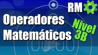 Operadores Matemáticos  Ejercicios Resueltos  Nivel 3B [upl. by Browne348]