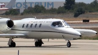 USAF Learjet C 21A 40082 [upl. by Notneb]