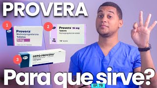 PROVERA PARA QUE SIRVE  3 COSAS [upl. by Sina888]