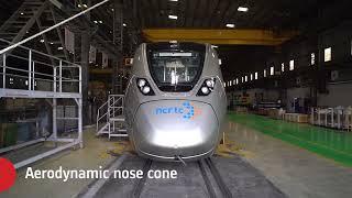 Alstom delivers India’s first semi highspeed regional train for DelhiMeerut RRTS project [upl. by Haim]