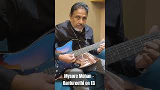 Mysore Mohan  Bantureethi on EG music singer mysoremohan [upl. by Aniad]