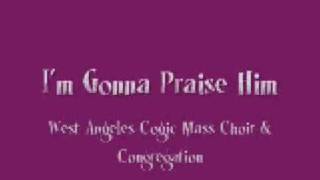 West Angeles Mass Choir  Im Gonna Praise Him [upl. by Iaw]