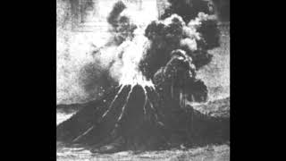 Krakatoa Eruption Real Sound 1883 [upl. by Fredkin]