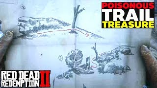 Red Dead Redemption 2  ล่าสมบัติ Poisonous Trail Treasure [upl. by Aisatna581]