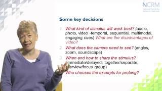 Video stimulated recall reflection and dialogue introduction to the method Melanie Nind [upl. by Odrick40]