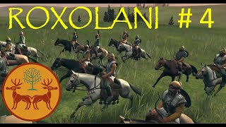 ROXOLANI Campaign  Total War ROME 2  4  Massagetae are back [upl. by Ayam]