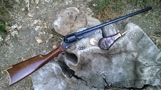 Remington Revolving Rifle Loading and Shooting Remingtons First Repeating Rifle [upl. by Anilys]