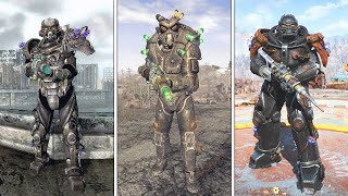 Enclave Power Armor Comparison in Fallout Games [upl. by Eivad]