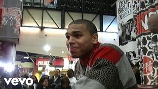 Chris Brown  Exclusive In Store Footage [upl. by Ecilahc183]