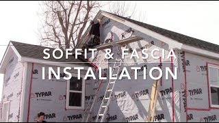 Soffit and Fascia Installation  1950s Rental Property Renovation Part 3 [upl. by Hadley]