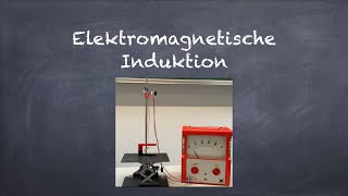 elektromagnetische Induktion [upl. by Aschim466]